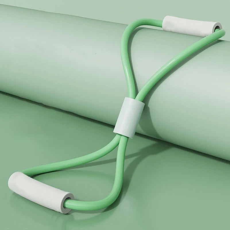 8-Shaped Yoga Resistance Band – Chest Expander