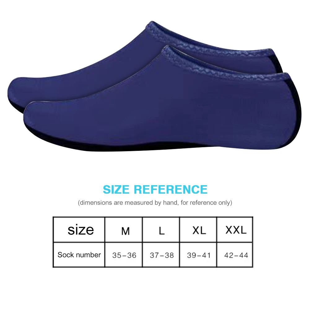 Non-Slip Aqua Diving Socks – Water Shoes for Swimming, Beach & Water Sports