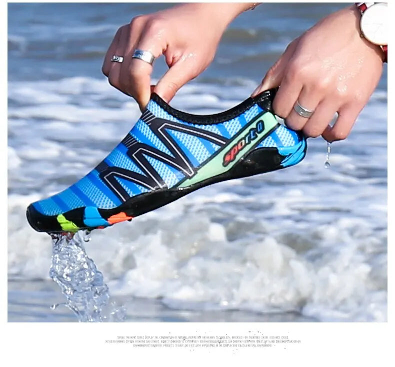 Feslisho Unisex Quick-Dry Water Shoes – Aqua Beach Sneakers