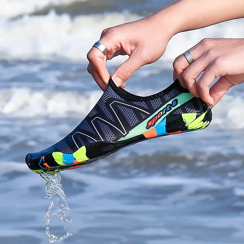 Feslisho Unisex Quick-Dry Water Shoes – Aqua Beach Sneakers
