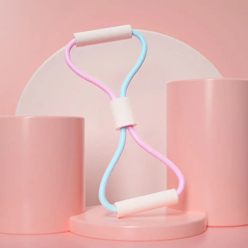 8-Shaped Yoga Resistance Band – Chest Expander