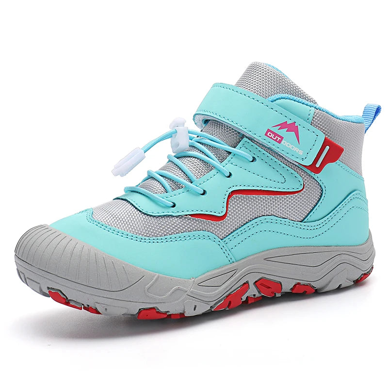 Kids’ Hiking Boots – Non-Slip Outdoor Trekking Shoes
