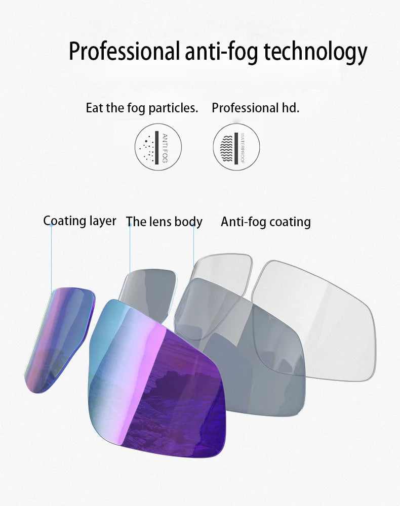 Large Frame HD Anti-fog Swimming Goggles