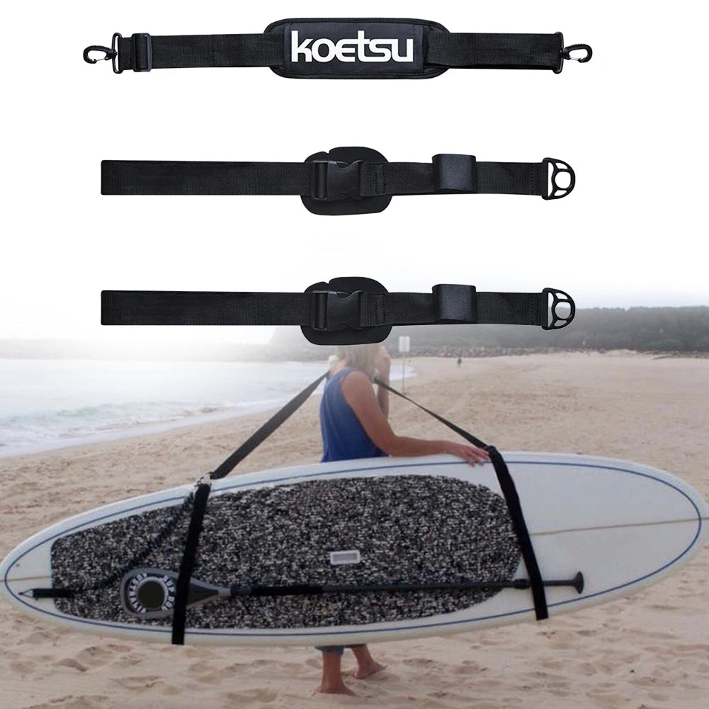 Adjustable Surfboard Shoulder Carry Strap – SUP & Paddle Board Sling