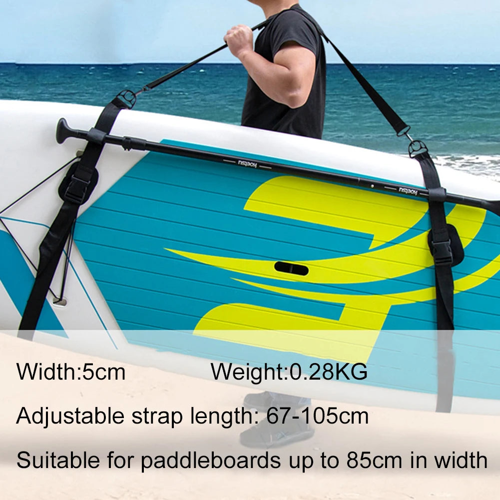 Adjustable Surfboard Shoulder Belt – Paddle Board Carry Sling