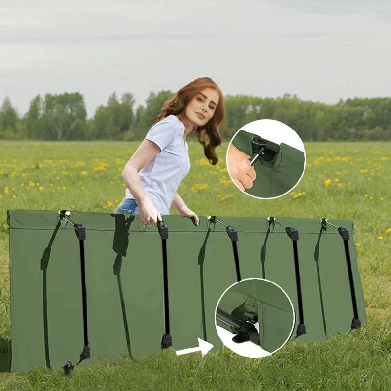 WESTTUNE Ultralight Folding Camping Cot – Portable Bed for Hiking & Travel