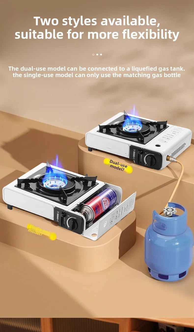 2025 Portable Outdoor Butane Stove – Lightweight Camping & BBQ