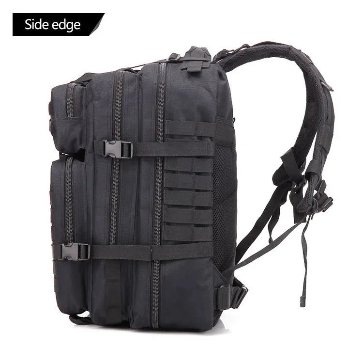 30/50L Tactical Backpack – MOLLE Survival Pack for Hiking, Travel & Hunting
