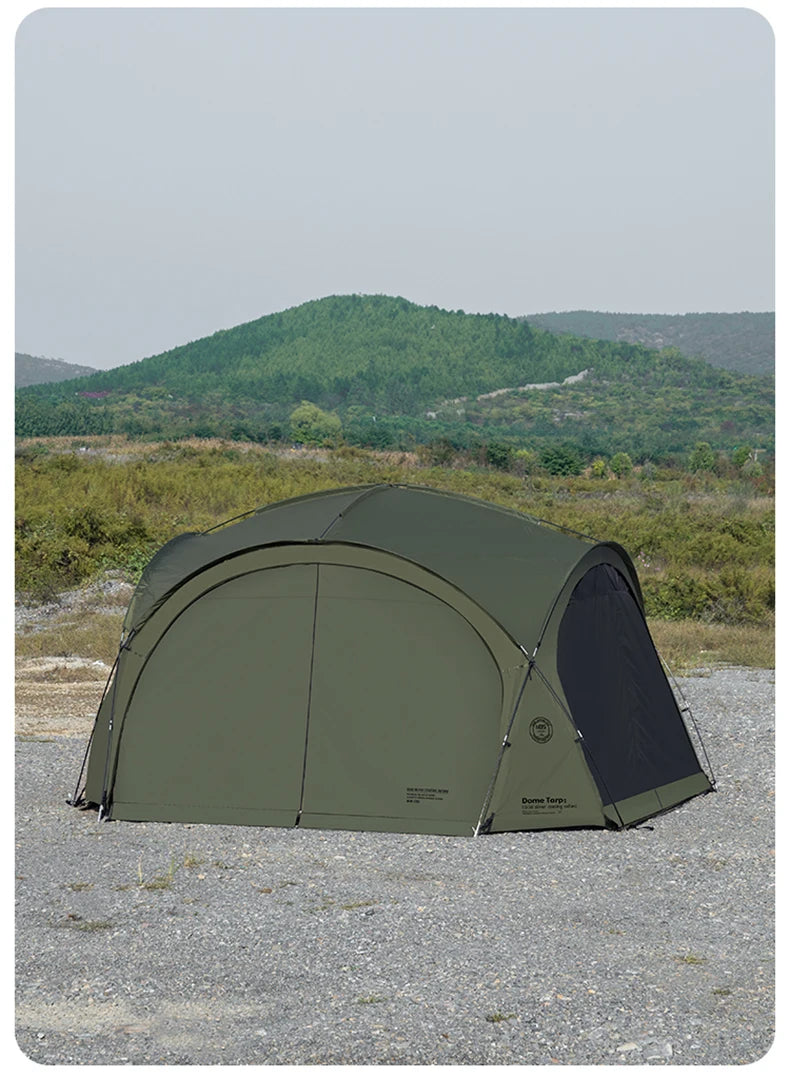 ShineTrip Waterproof Silver-Coated Camping Canopy
