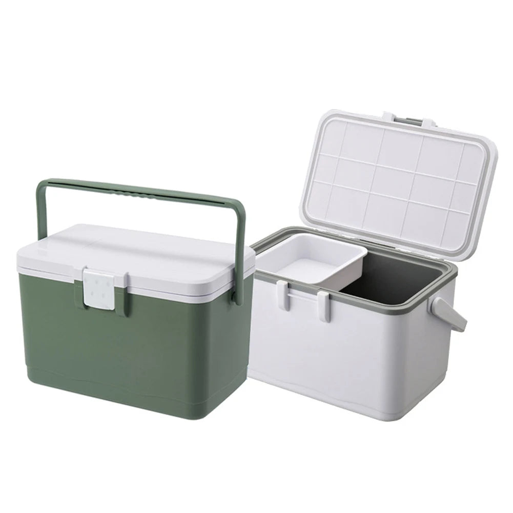 Portable Insulated Ice Cooler – 6/8/13L Hard Cooler with Handle