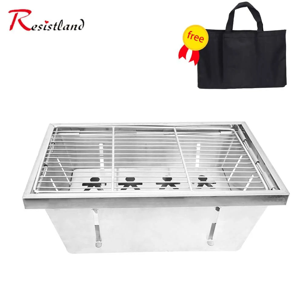 Folding IGT Wood Camping Table – Portable BBQ & Grill Table