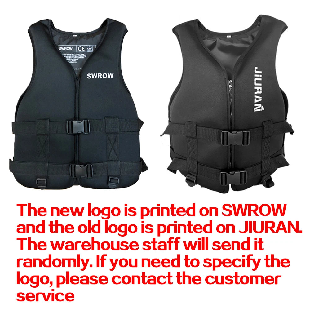 Portable Neoprene Life Jacket for Adults & Kids