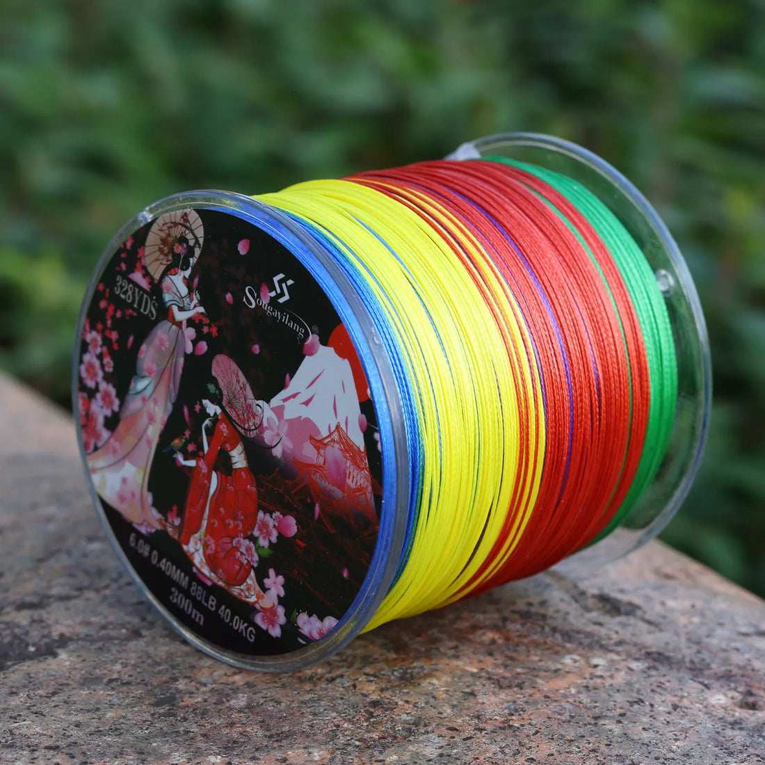 Sougayilang 300M 8-Strand Braided Fishing Line – Multifilament X8