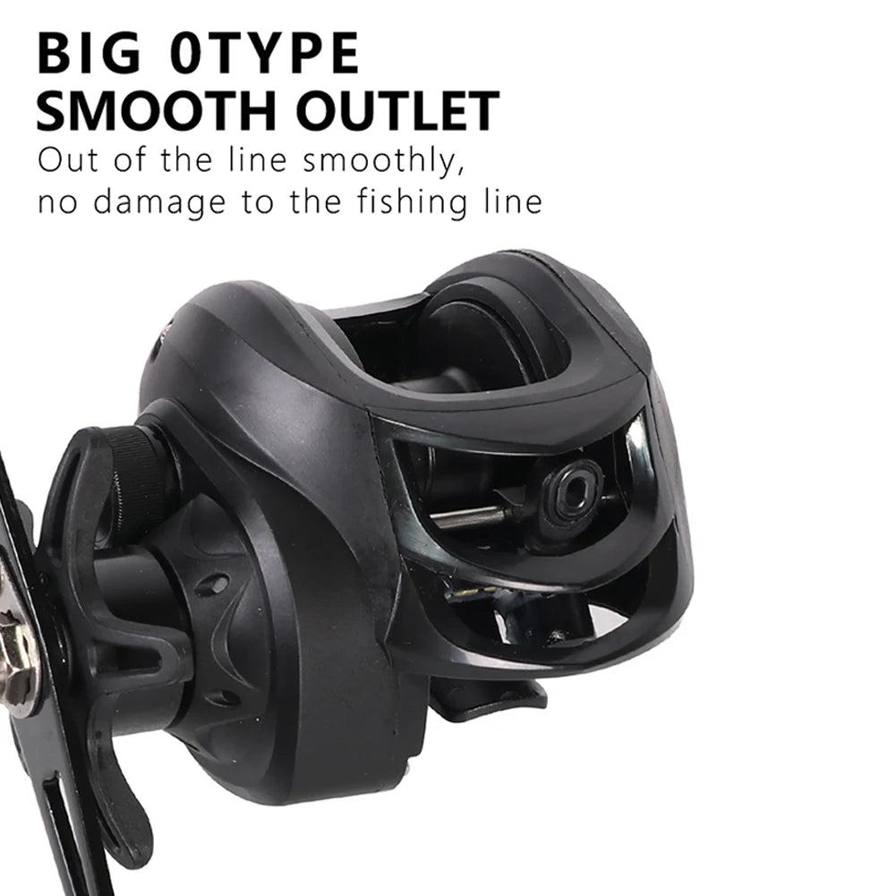 Baitcasting Reel 7.2:1 – 10 kg Max Drag for Fresh‑ & Saltwater