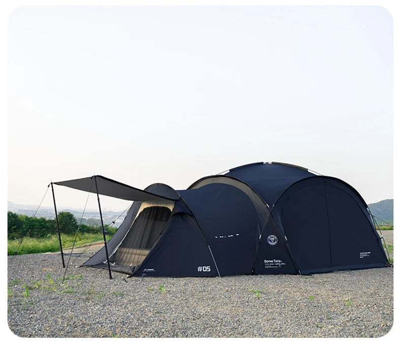 ShineTrip Waterproof Silver-Coated Camping Canopy