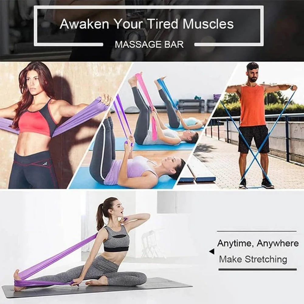 Resistance Bands – Exercise, Therapy & Fitness Training Elastic Bands